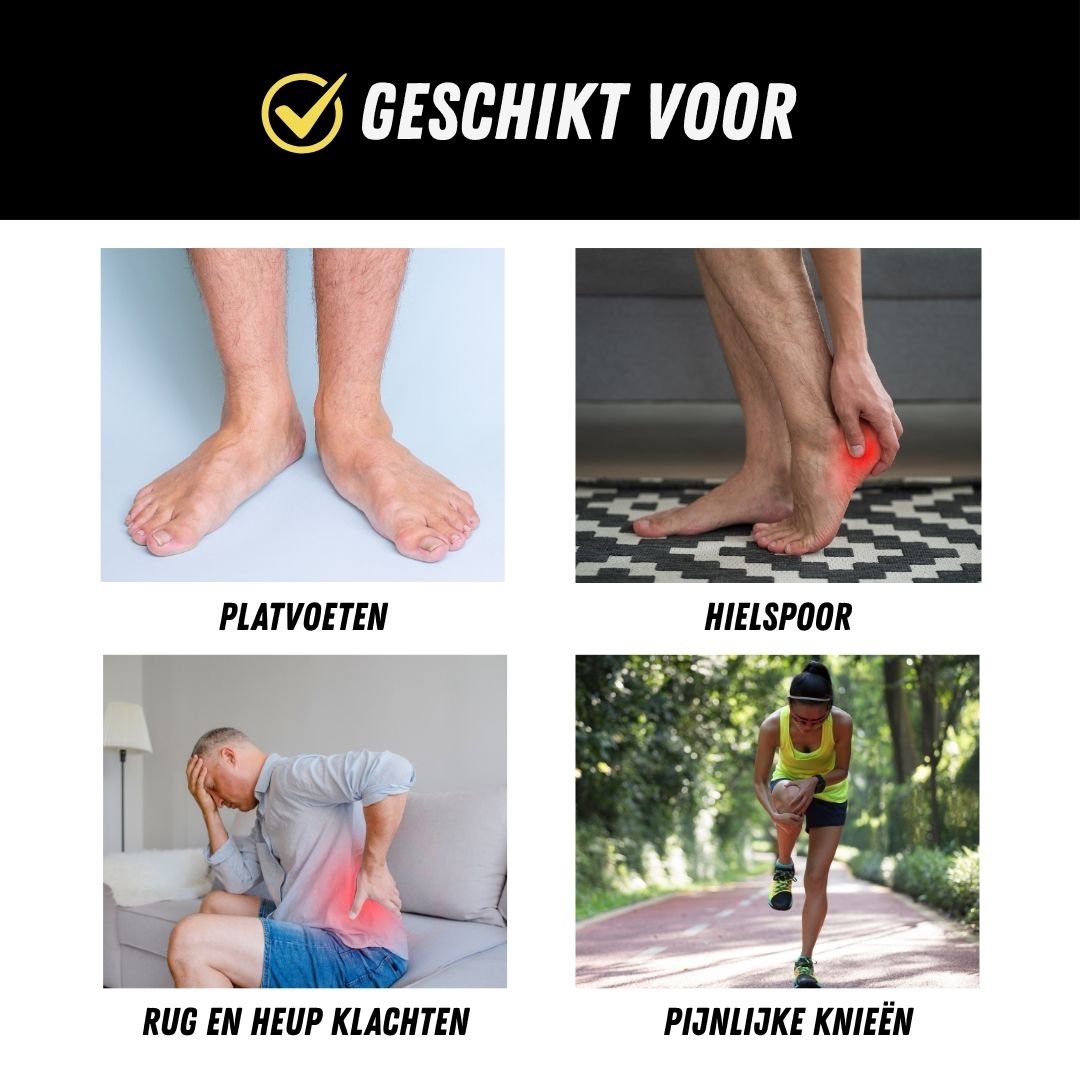 Acupressuur Inlegzolen, Magnetische Zolen voor Ontspanning, Geschikt voor