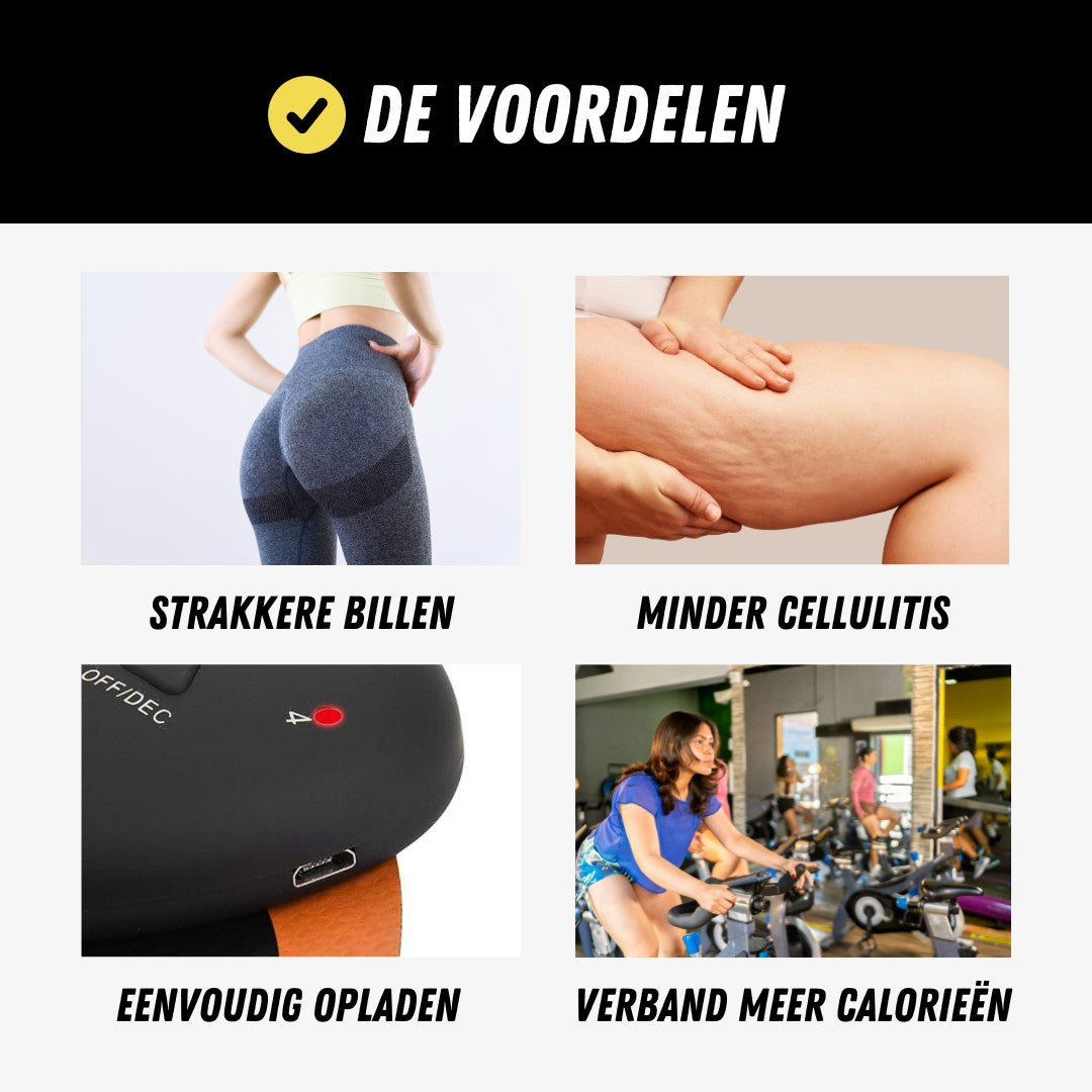 Elektrische Billen Trainer, Ems Bil en Heuptraining, voordelen