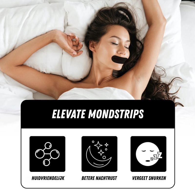 Elevate Mondstrips, Mondtape voor Optimale Nachtrust, Voordelen