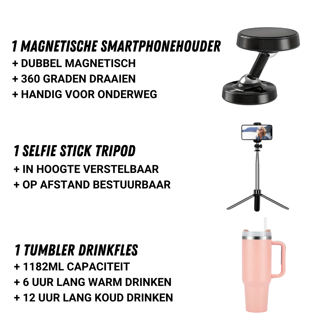 Fitfluencer Bundel, Pakket voor Content Creators, Inhoud