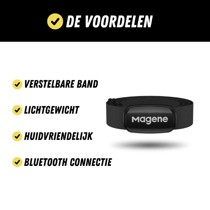 Hartslagmeter, Waterbestendige Hartslag Borstband, Voordelen
