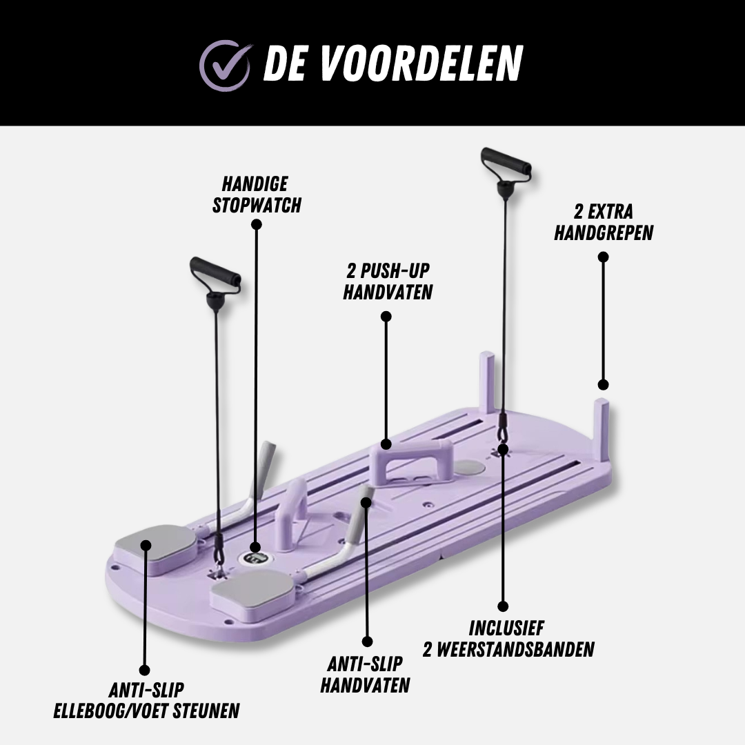 Pilates Reformer, Inklapbaar Pilates Apparaat, Voordelen, Smartsporter
