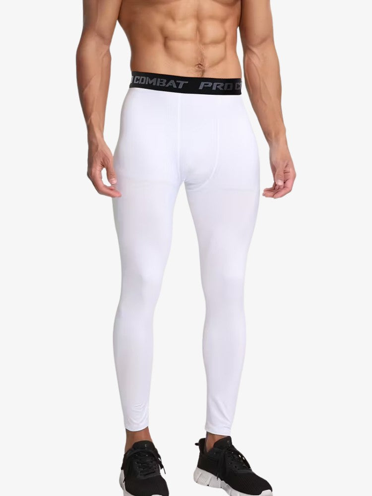 Premium Compressie Broek Lang, Corrigerende Sportbroek, Frost White