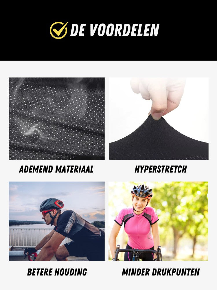 Premium Fietsbroek, Heren en Dames Fietsbroek, Voordelen