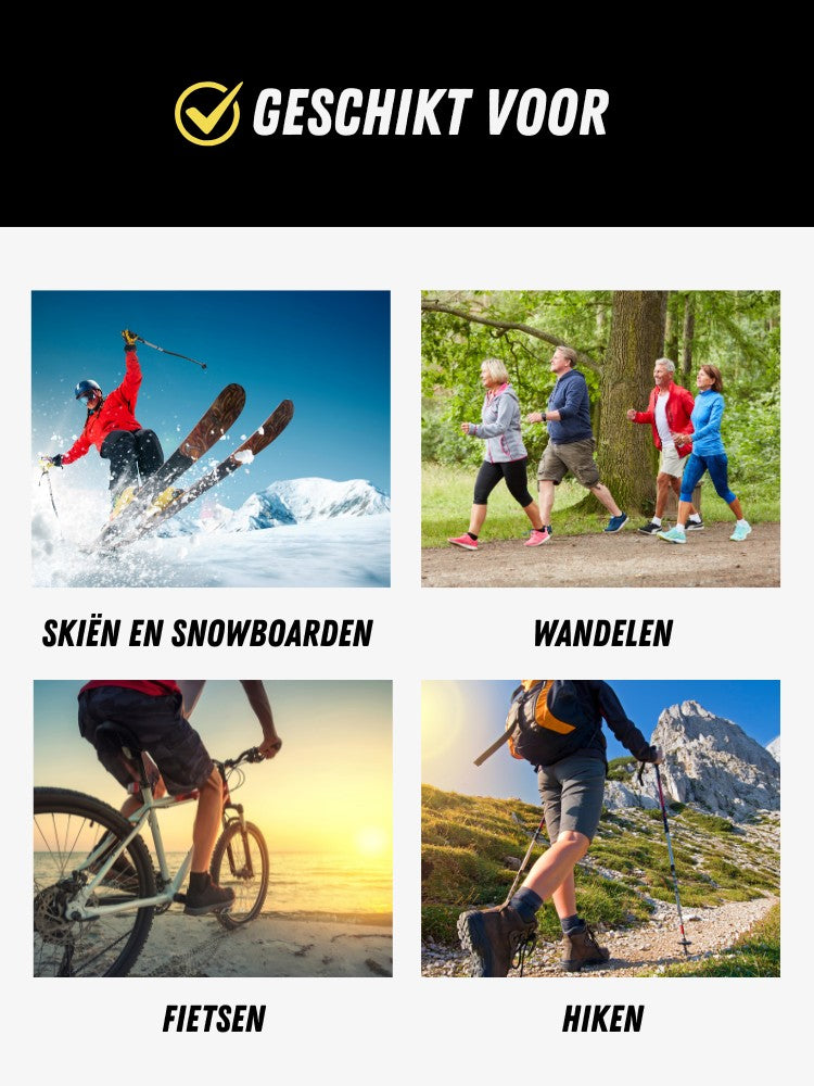 Premium Ski Jas Heren, Waterdichte Winterjas, Geschikt voor