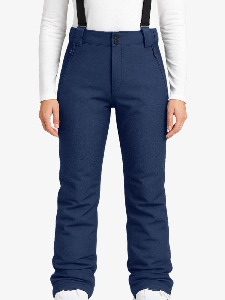 Premium Skibroek, Waterdichte Skibroek voor Dames en Heren, Navy Blue