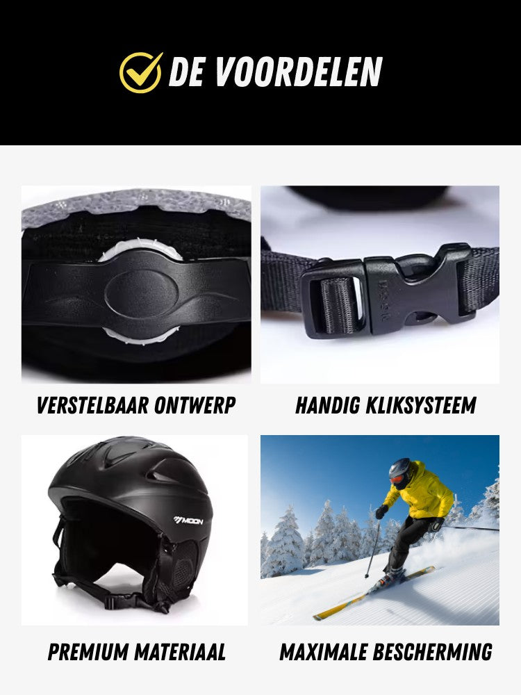 Premium Skihelm, Wintersporthelm voor Heren en Dames, Voordelen