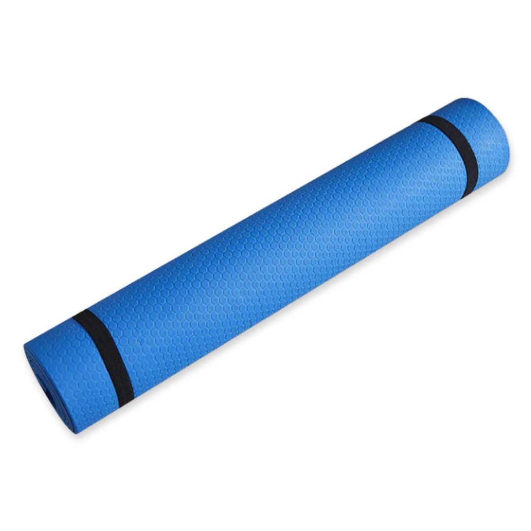 Premium Fitnessmat, Anti-slip Trainingsmat, Blauw