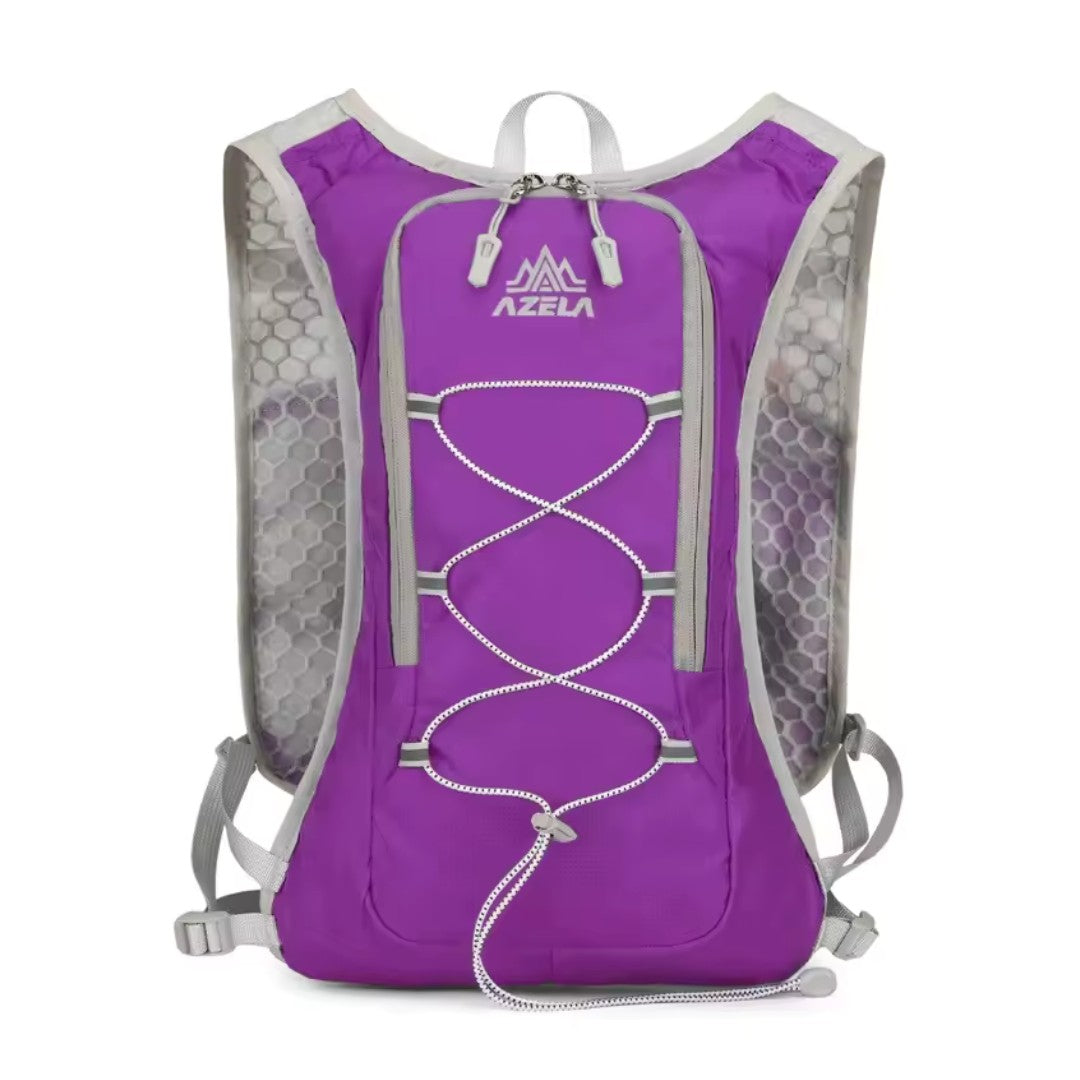 Premium Hardloopvest, Running Vest voor Dames en Heren, Deep Purple