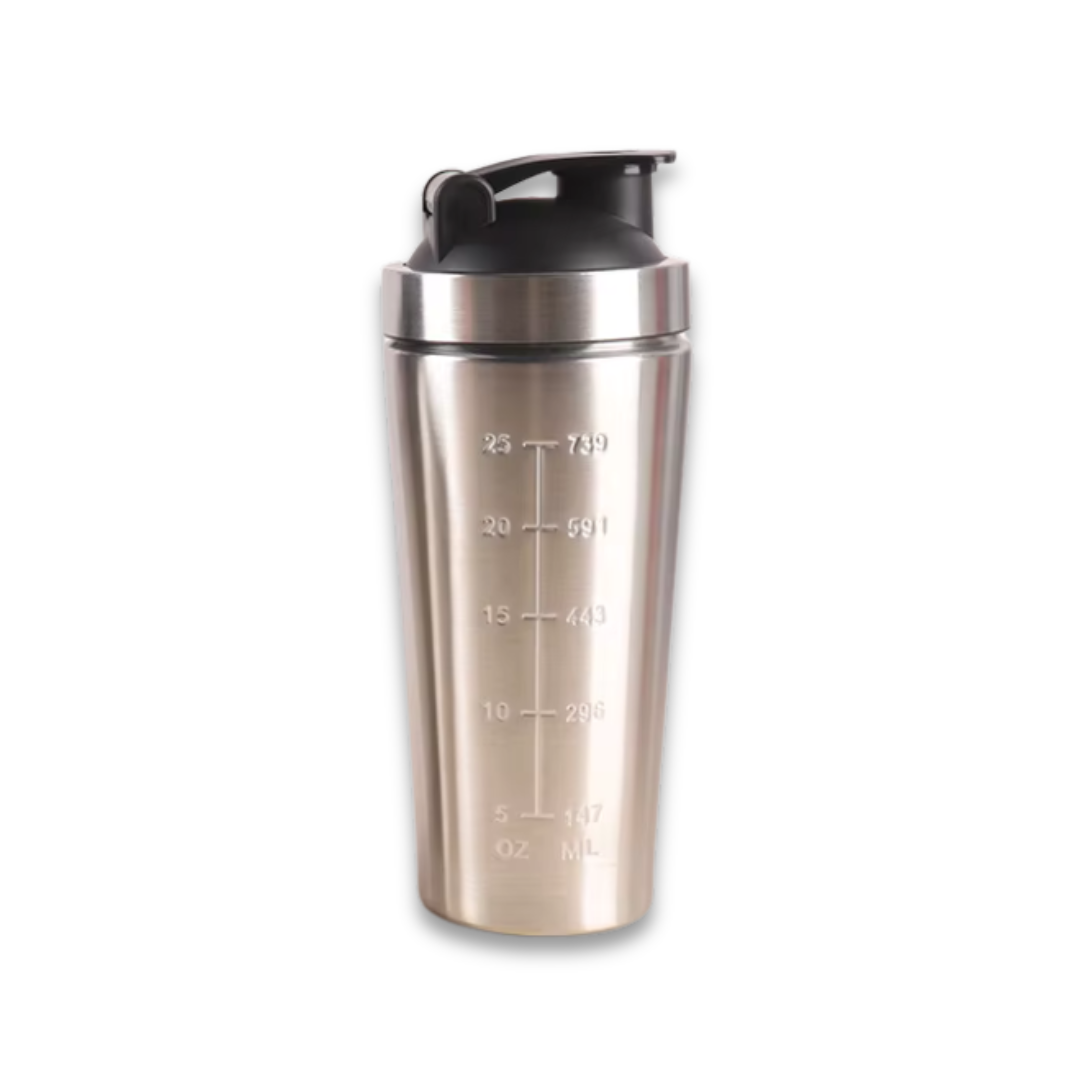 Premium Shaker, Lekvrije Mixbeker, Zilver