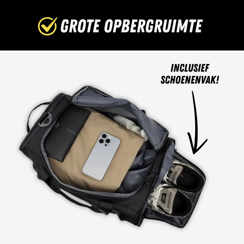 Premium Sporttas, Extra Ruime Opbergtas, Opbergen