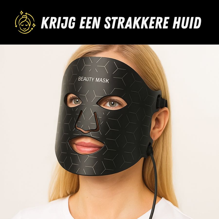 Rood Lichttherapie Masker, LED Gezichtsmasker Klachten, Huid