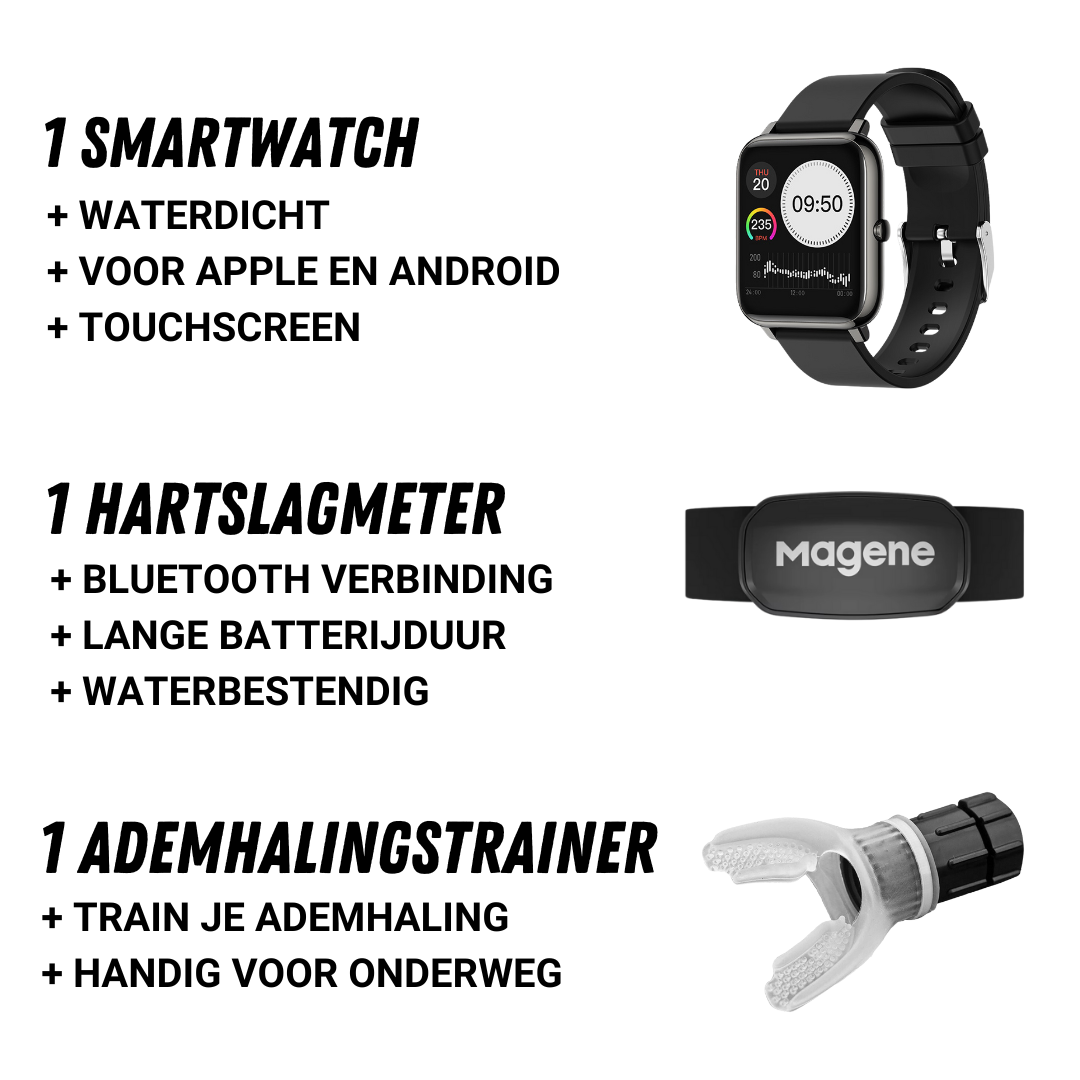 Running Bundel, 3 Delige Bundel voor Hardlopen, Inhoud