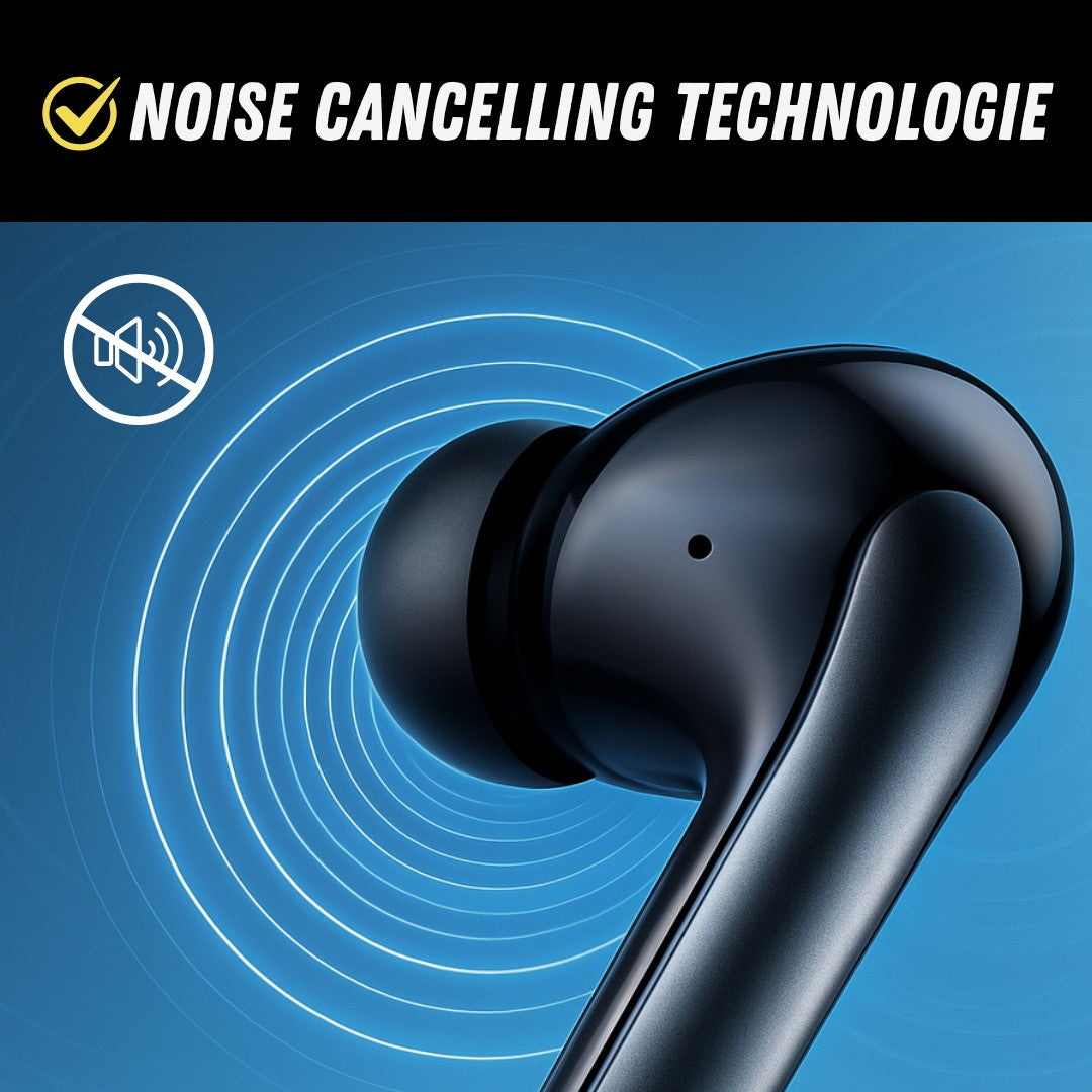 SmartPods™ Bluetooth Oordopjes, Draadloze Oordopjes, Noice Cancelling