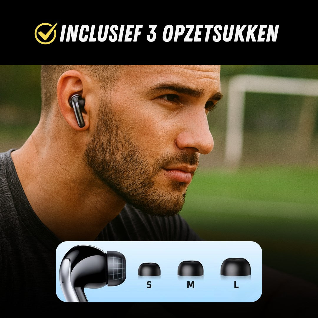 SmartPods™ Bluetooth Oordopjes, Draadloze Oordopjes, Opzetstukken