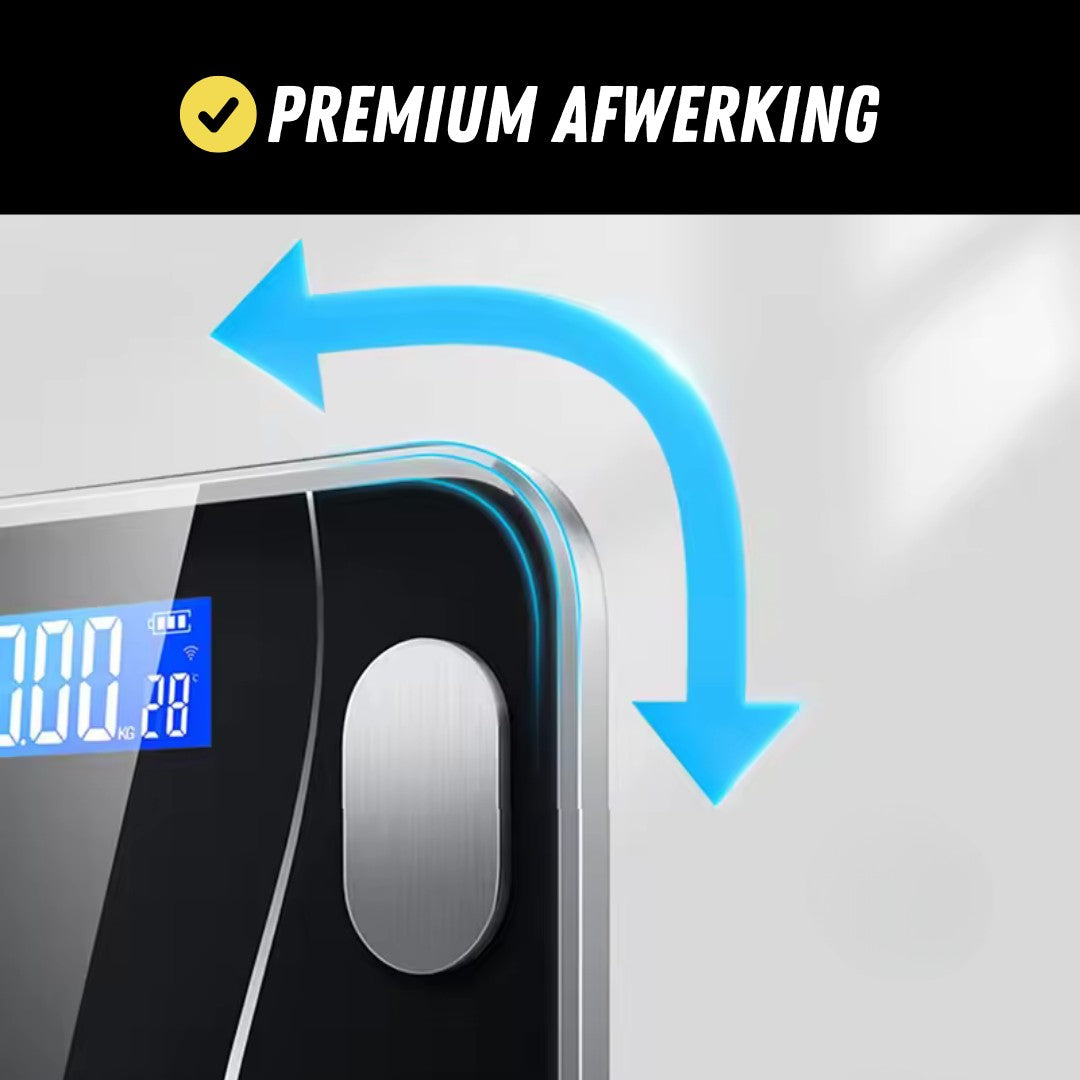 SmartScale Weegschaal, Slimme, Personenweegschaal, afwerking