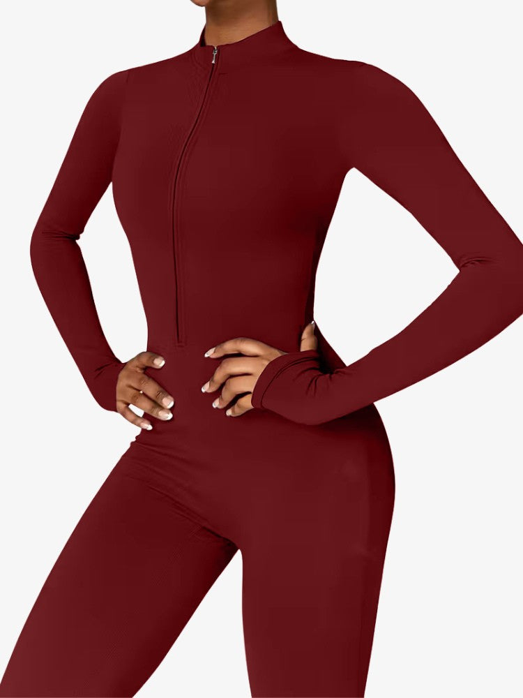 SmartShape Jumpsuite, Corrigerende Jumpsuite Dames, Wine Red