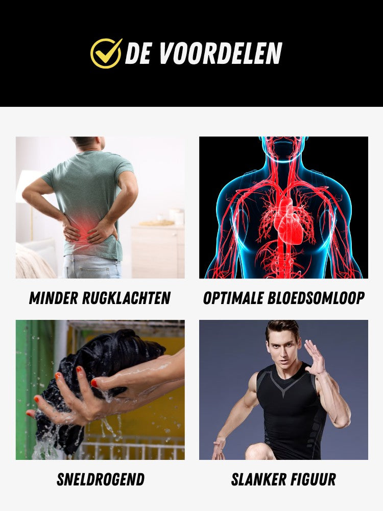 SmartShape Tank, Corrigerend Sporthemd, Voordelen