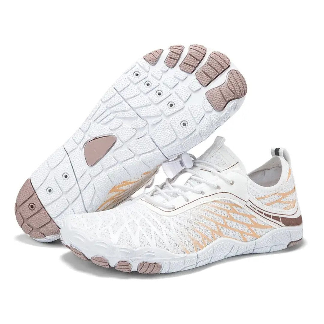 SmartStep™ Barefoot Sportschoenen, Blote Voeten Schoenen, Crystal White