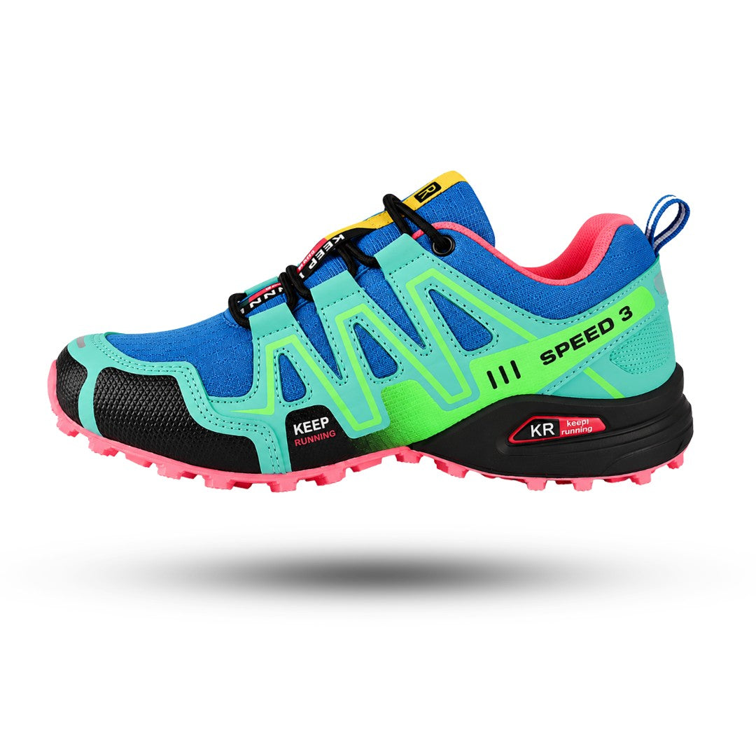 SmartTrek™ Wandelschoenen Laag, Ergonomische Schoenen, Trail Mint