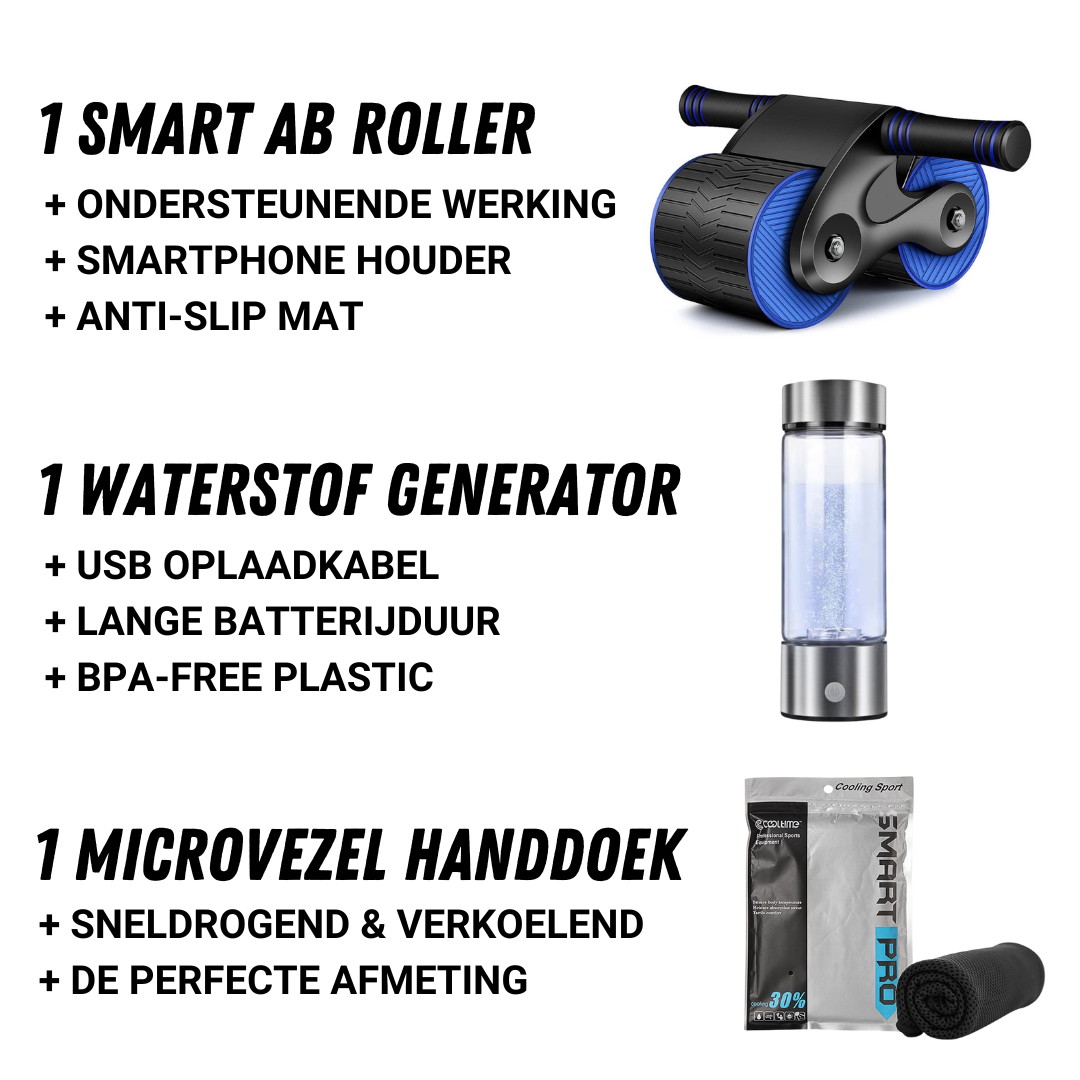 Smartsporter Bundel, 3 Delig Pakket voor Slim Sporten, Inhoud