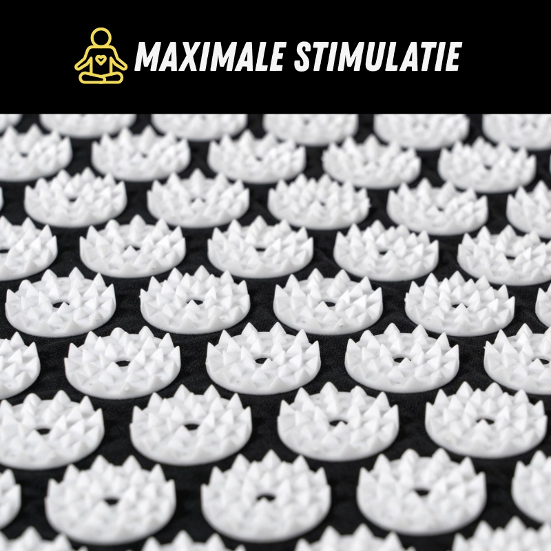 Spijkermat met Kussen, Acupressuurmat voor Ontspanning, Punten