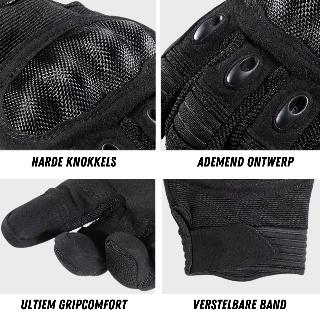 Tactische Handschoenen, Harde Knokkels, Specificaties