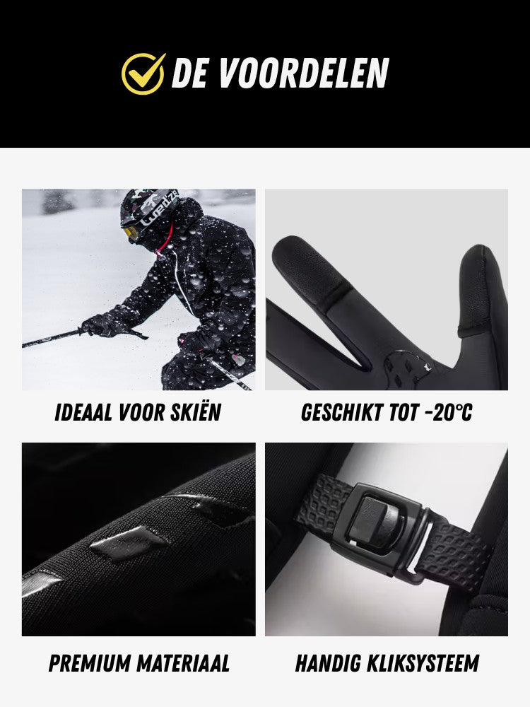 ThermoGrip Winterhandschoenen, Waterbestendige Handschoenen, Voordelen