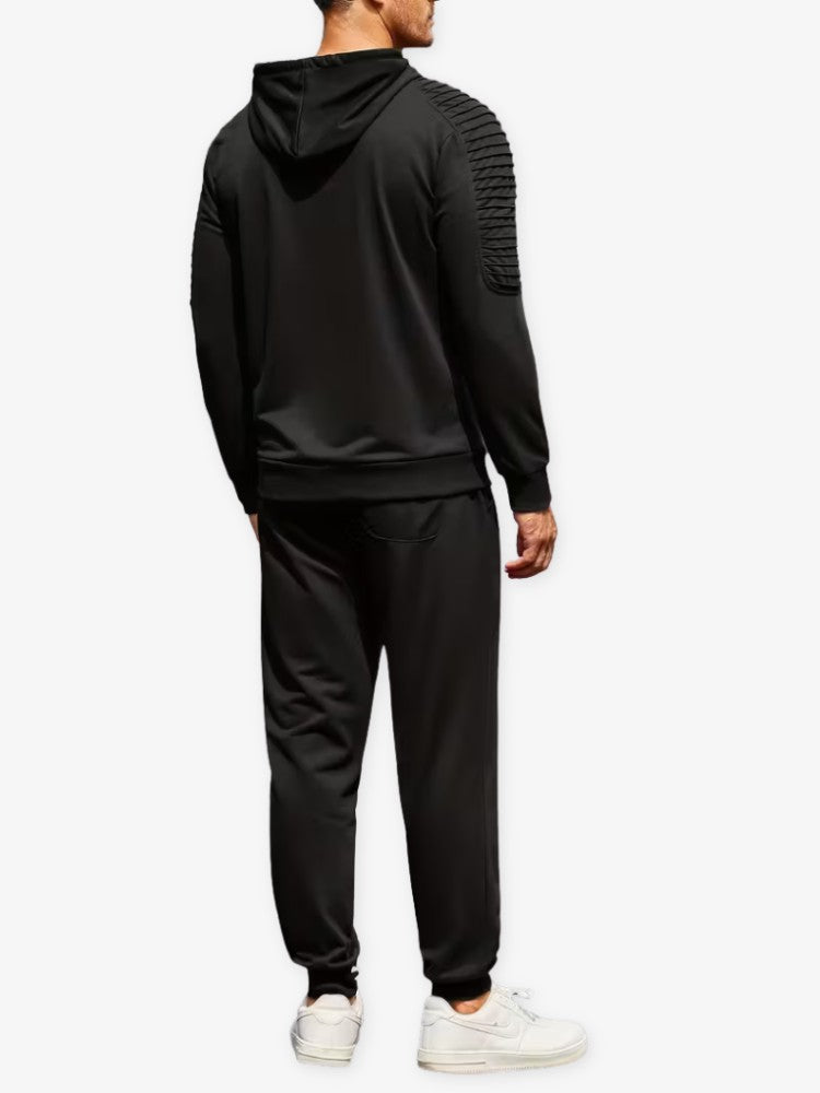 Trainingspak Elite Heren, All-Season Joggingpak, Achterkant