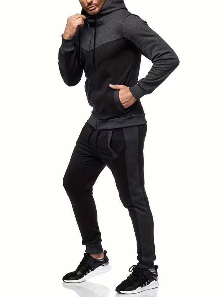 Trainingspak Premium, Heren All-Season Joggingpak, Detail 1