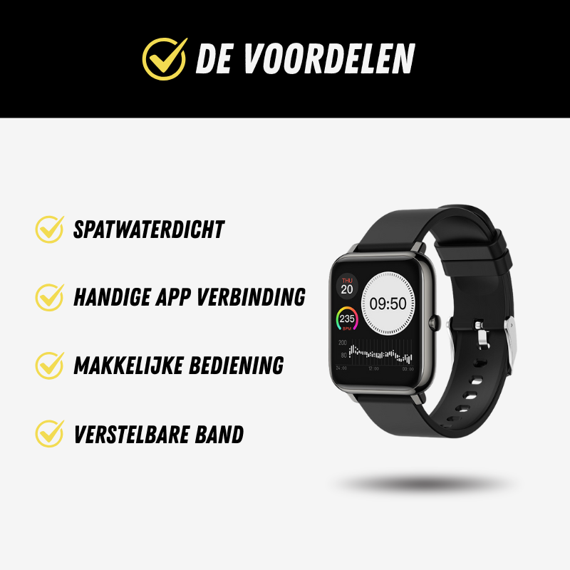 UltraMotion Sporthorloge, Smartwatch voor het Sporten, Voordelen