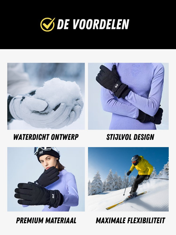 Verwarmde Skihandschoenen, Waterdichte Winterhandschoenen, Voordelen