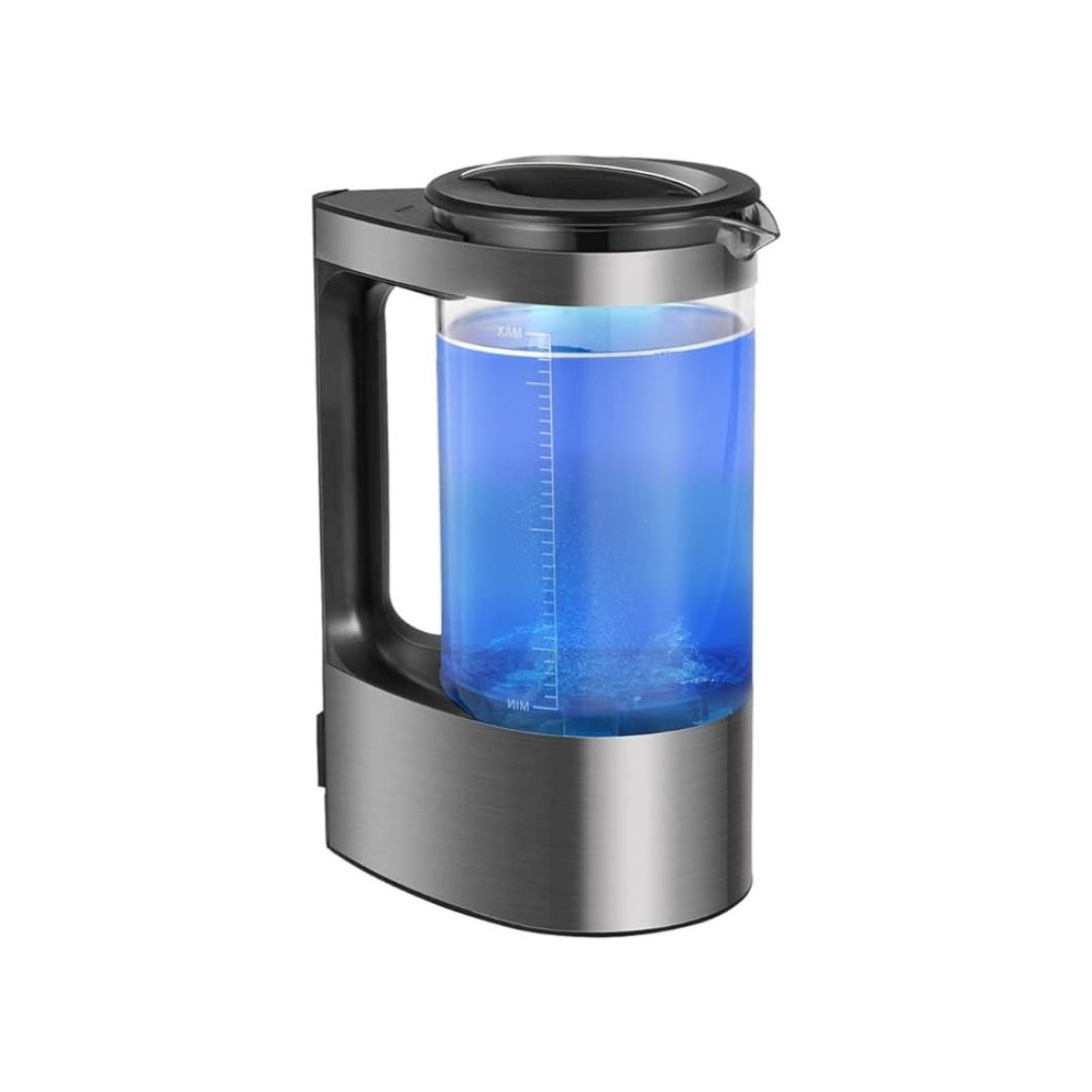 Waterstof Generator Kan, Waterfles 2 Liter, Achterkant