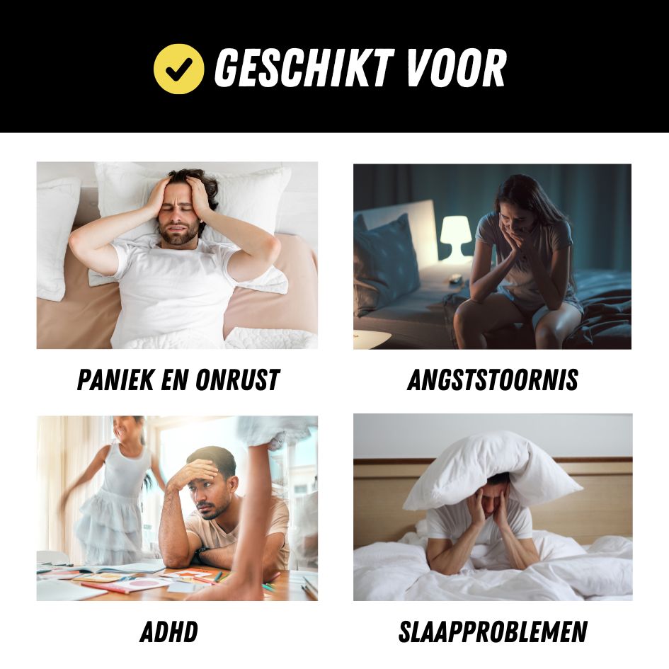 Ademhalingsketting, Hulpmiddel bij Paniek en Onrust, Geschikt voor