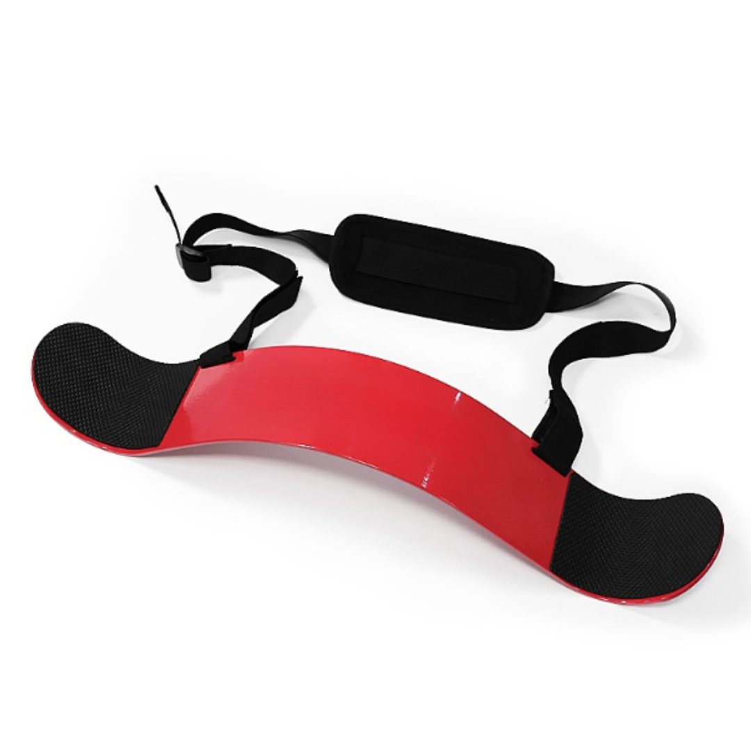 Arm Blaster, Bicep en Tricep Isolator, Rood