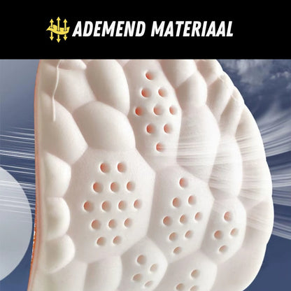 CloudStep Inlegzolen, Premium Steunzolen, Ademend