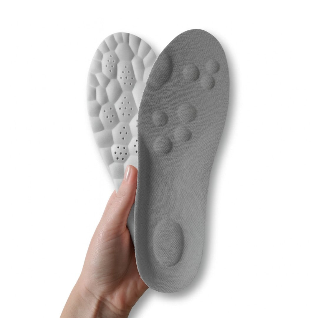 CloudStep Inlegzolen, Premium Steunzolen, Ash Grey