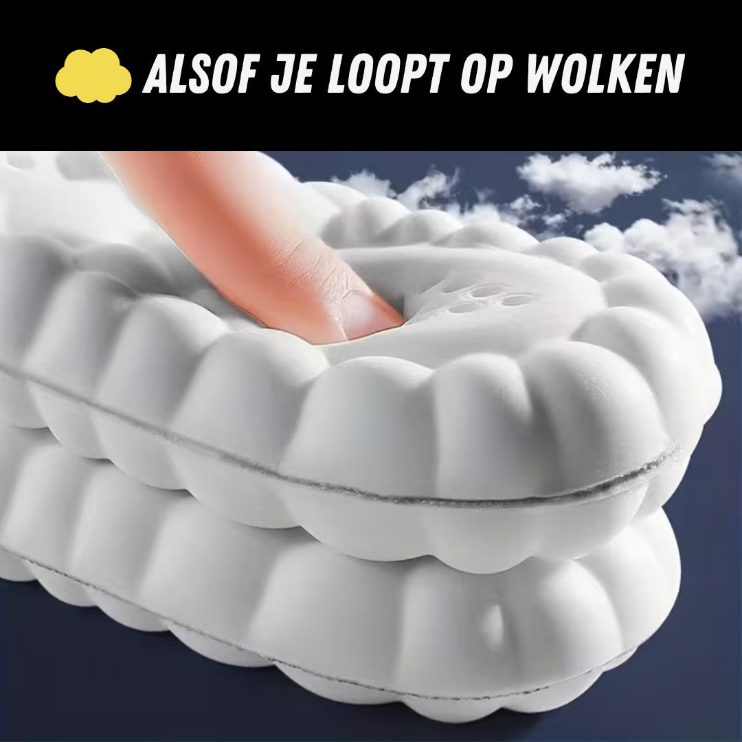 CloudStep Inlegzolen, Premium Steunzolen, Wolken