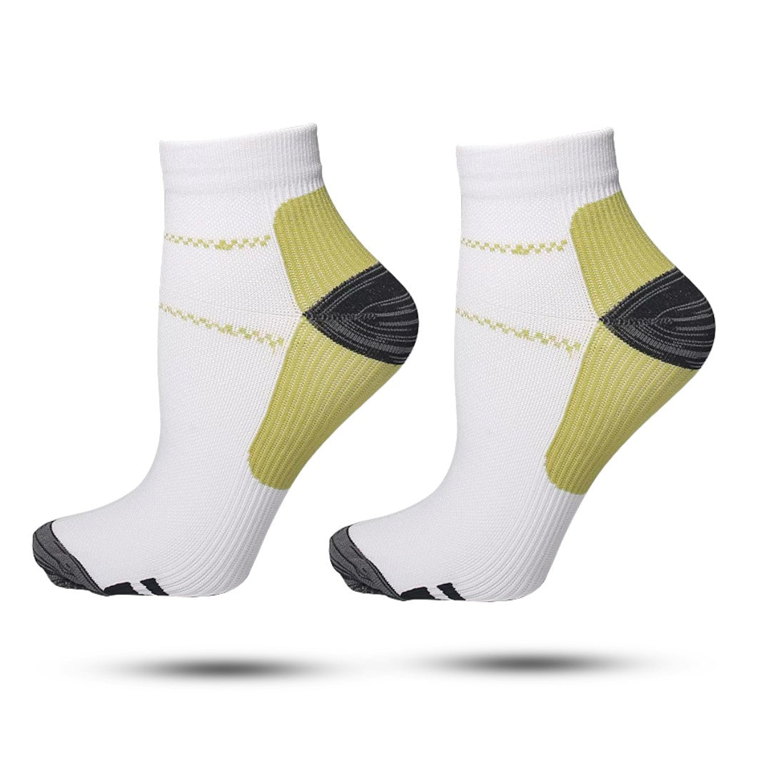 Compressie Sokken Laag, Premium Steunkousen, Fresh Green