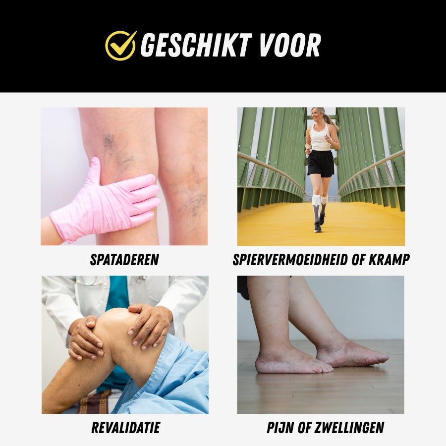 Compressie Sokken, Premium Steunkousen, ondersteunend voor
