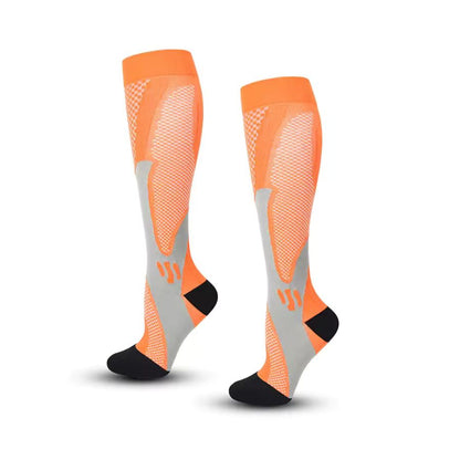 Compressie Sokken, Premium Steunkousen, oranje