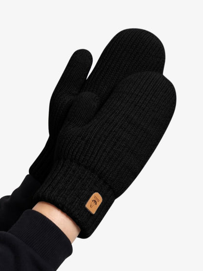 Dames Wanten, Premium Winterhandshoenen, Midnight Black