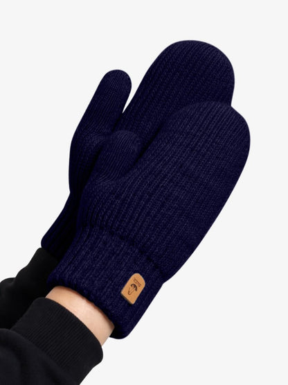 Dames Wanten, Premium Winterhandshoenen, Navy Blue