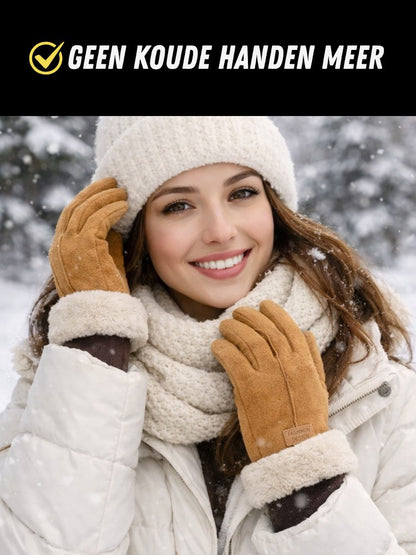 Dames Winterhandschoenen, Warme Fleece Handschoenen, Koude handen