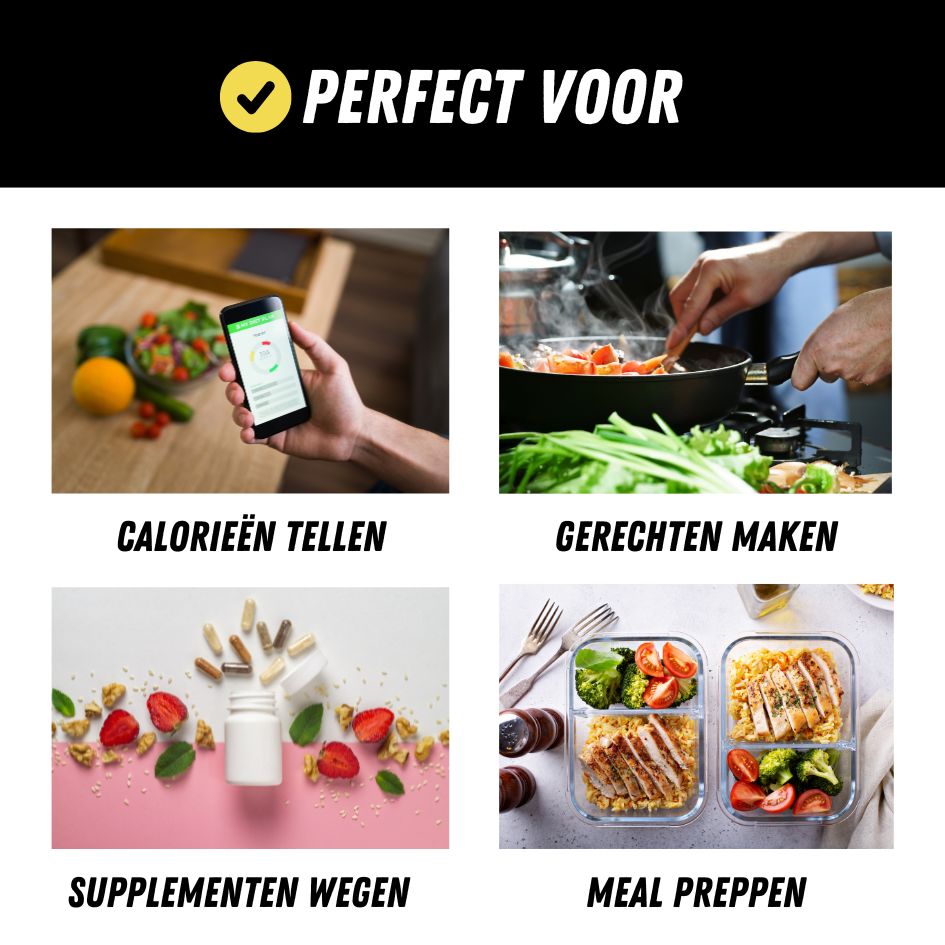 Digitale Keukenweegschaal, Precisie Weegschaal Voordelen, Perfect voor