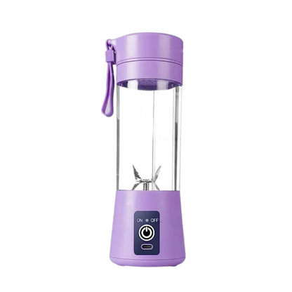 Draagbare Blender, Smoothiemaker, Paars