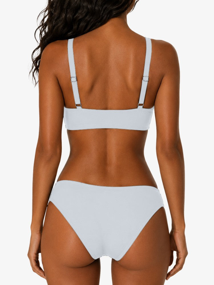 Elena Bikini, V-Hals Bikiniset met Shaping Effect, Achterkant