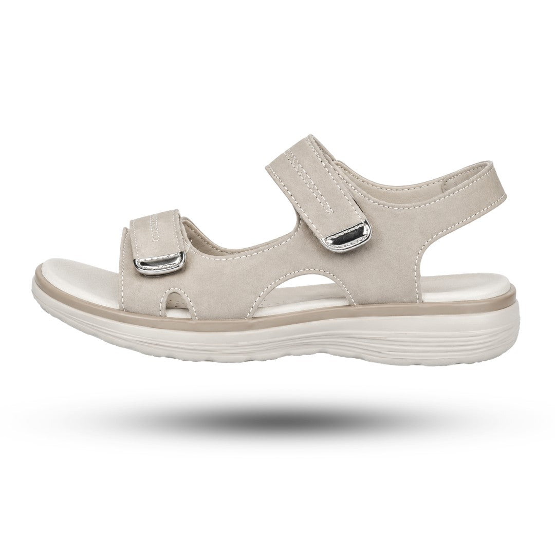 Ergonomische Dames Sandalen, Premium Ondersteuning, Desert Beige