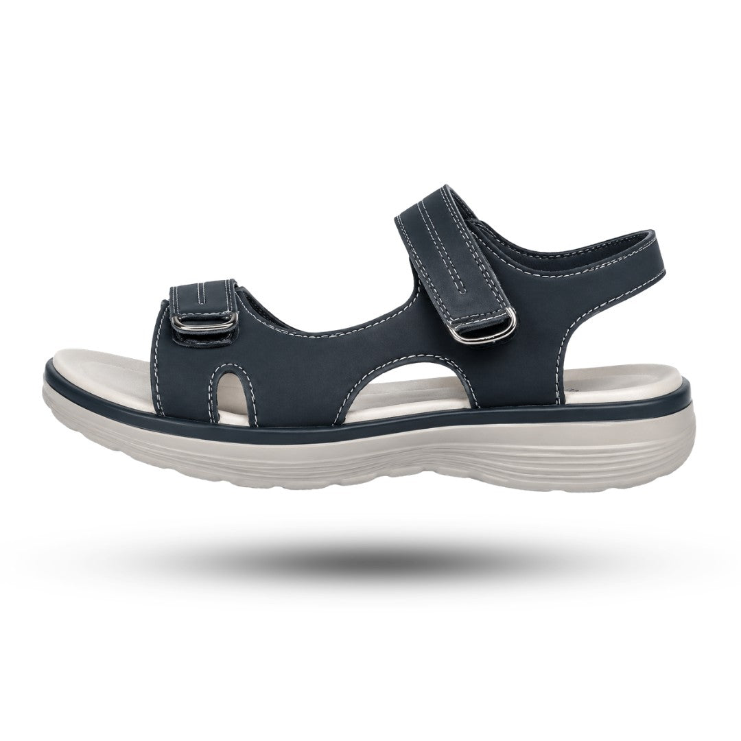 Ergonomische Dames Sandalen, Premium Ondersteuning, Navy Blue