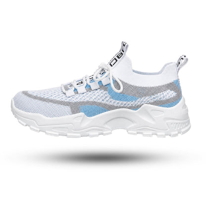 Ergonomische Dames Schoenen, Premium Sneakers, Glacier Blue